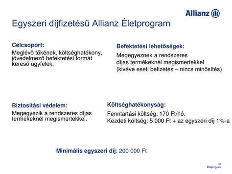 allianz letprogram visszavsrls|Életprogramok 